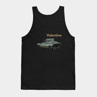 Valentine British WW2 Infantry Tank Tank Top